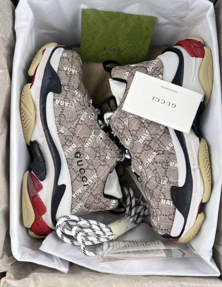 Balenciaga Triple S x GUCCI