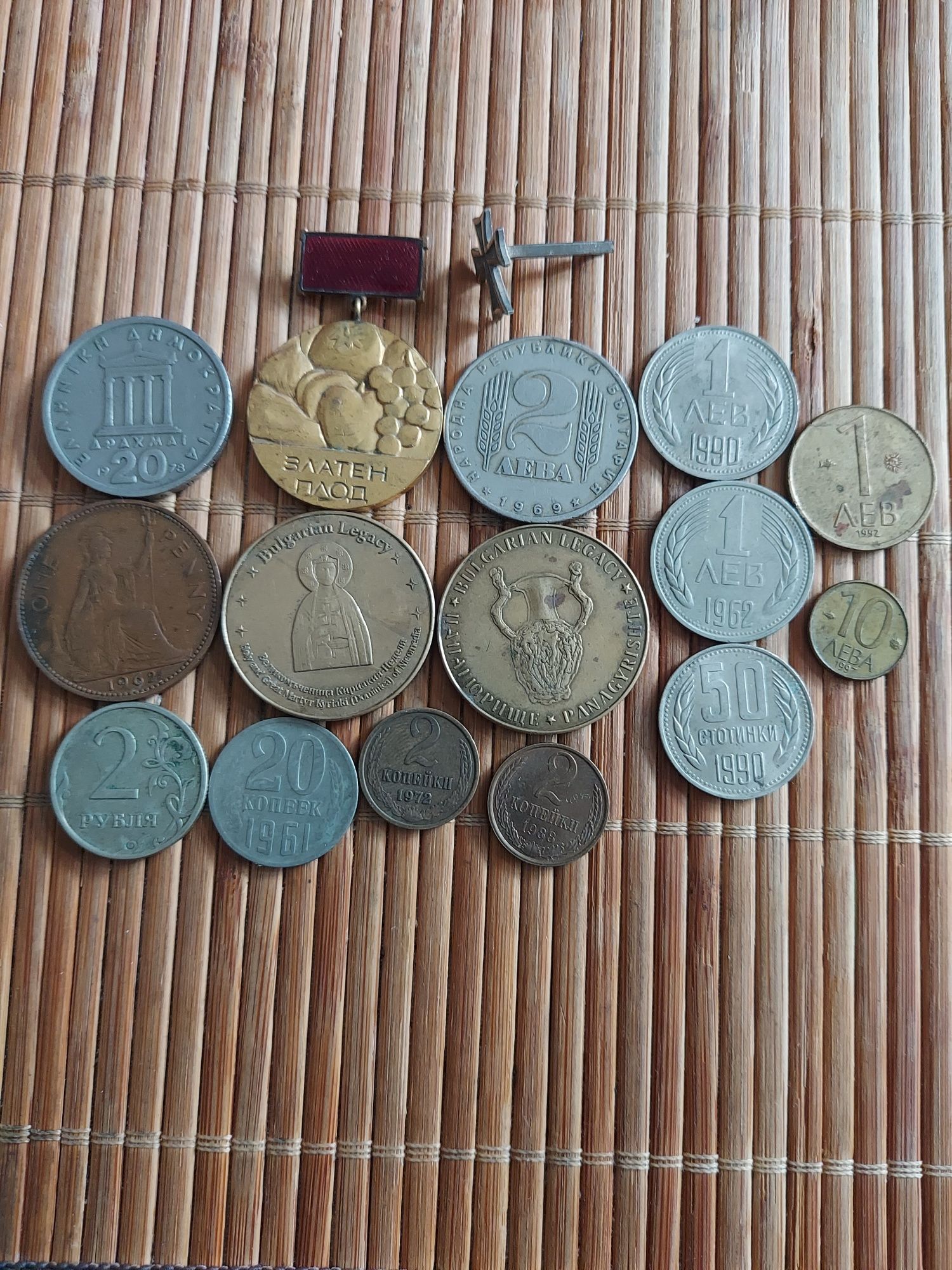 Стари монети, орден вензел