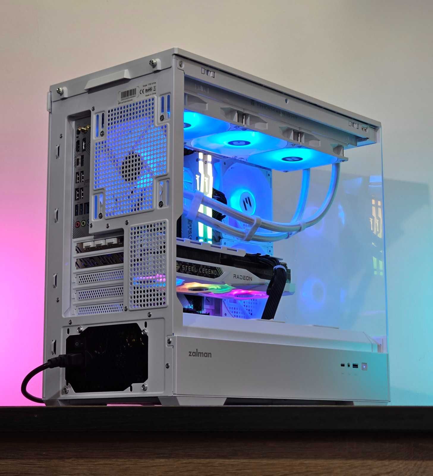 RX 7800XT 16GB/Ryzen 7-7700/RAM 32GB/SSD 1TB/Водно/Чисто Нов+Гаранция