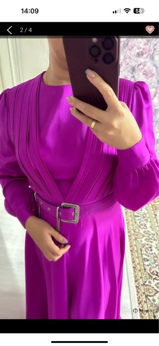 Продам платье цвета фуксия