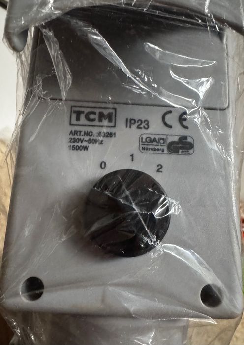 Лъчист отоплител от TCM, 2 броя