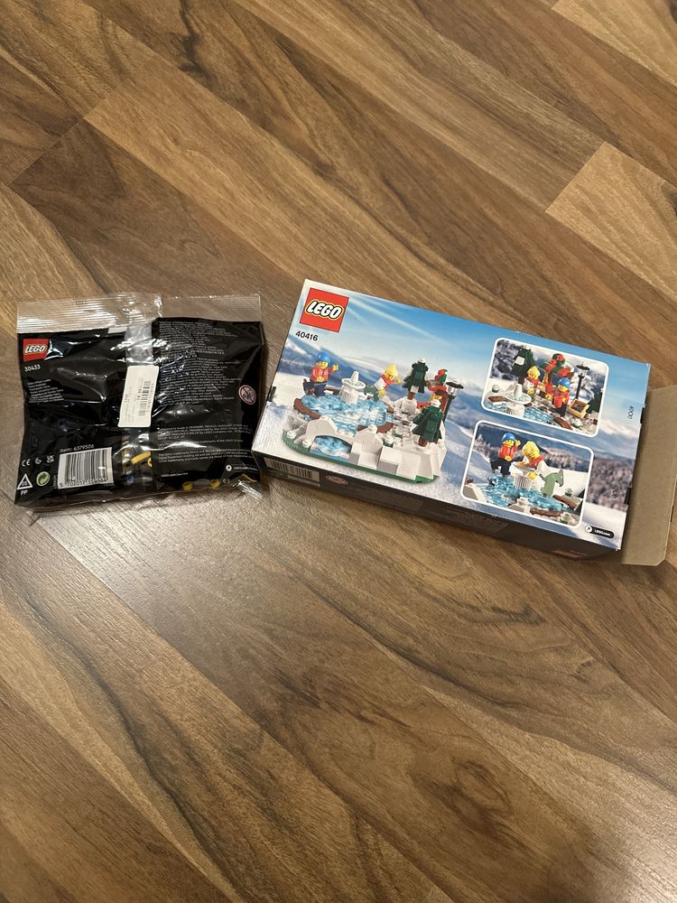 Lego 40416 Patinoarul de craciun + Lego30433