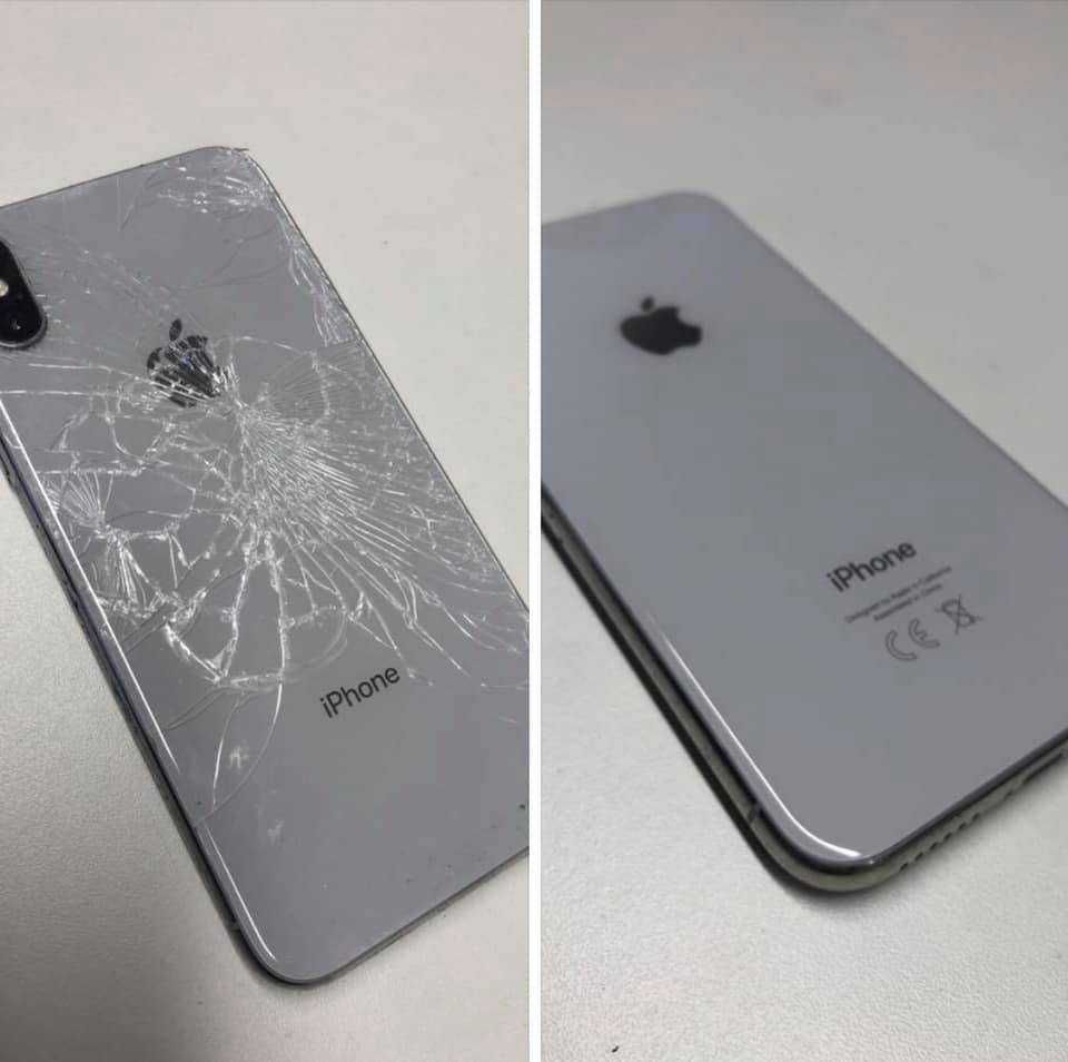 Schimbare Inlocuire Capac Spate Sticla Apple Iphone X XS MAX 14 15 PRO