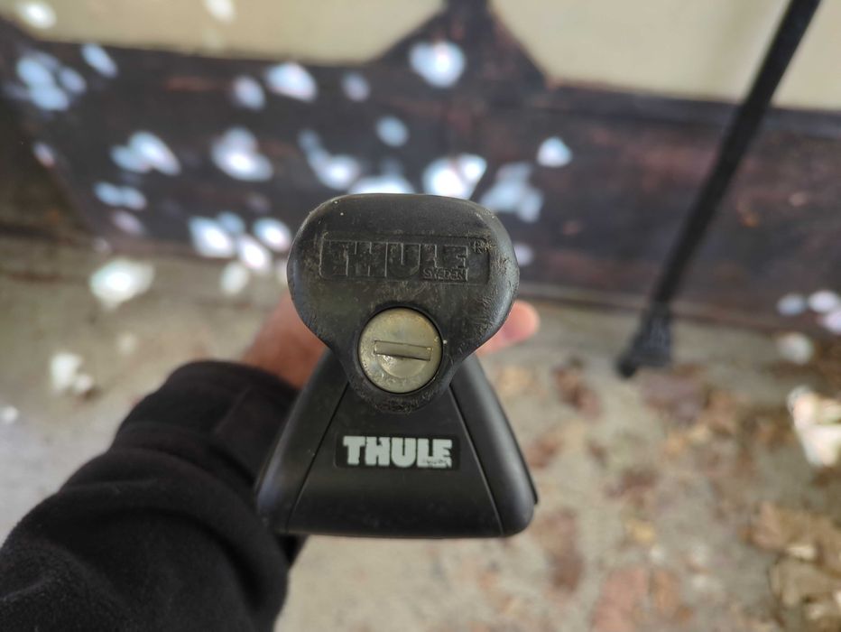 багажник Туле (THULE) за коли с надлъжни релси на тавана