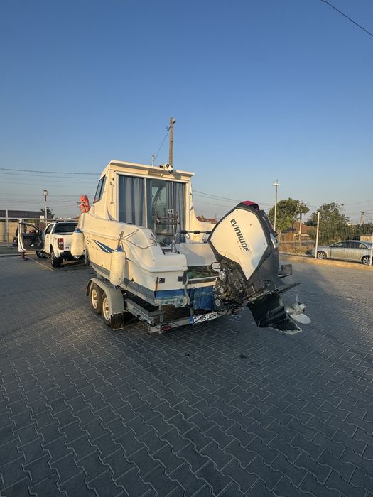 Barca Cabinata Saver Manta 21 fischer