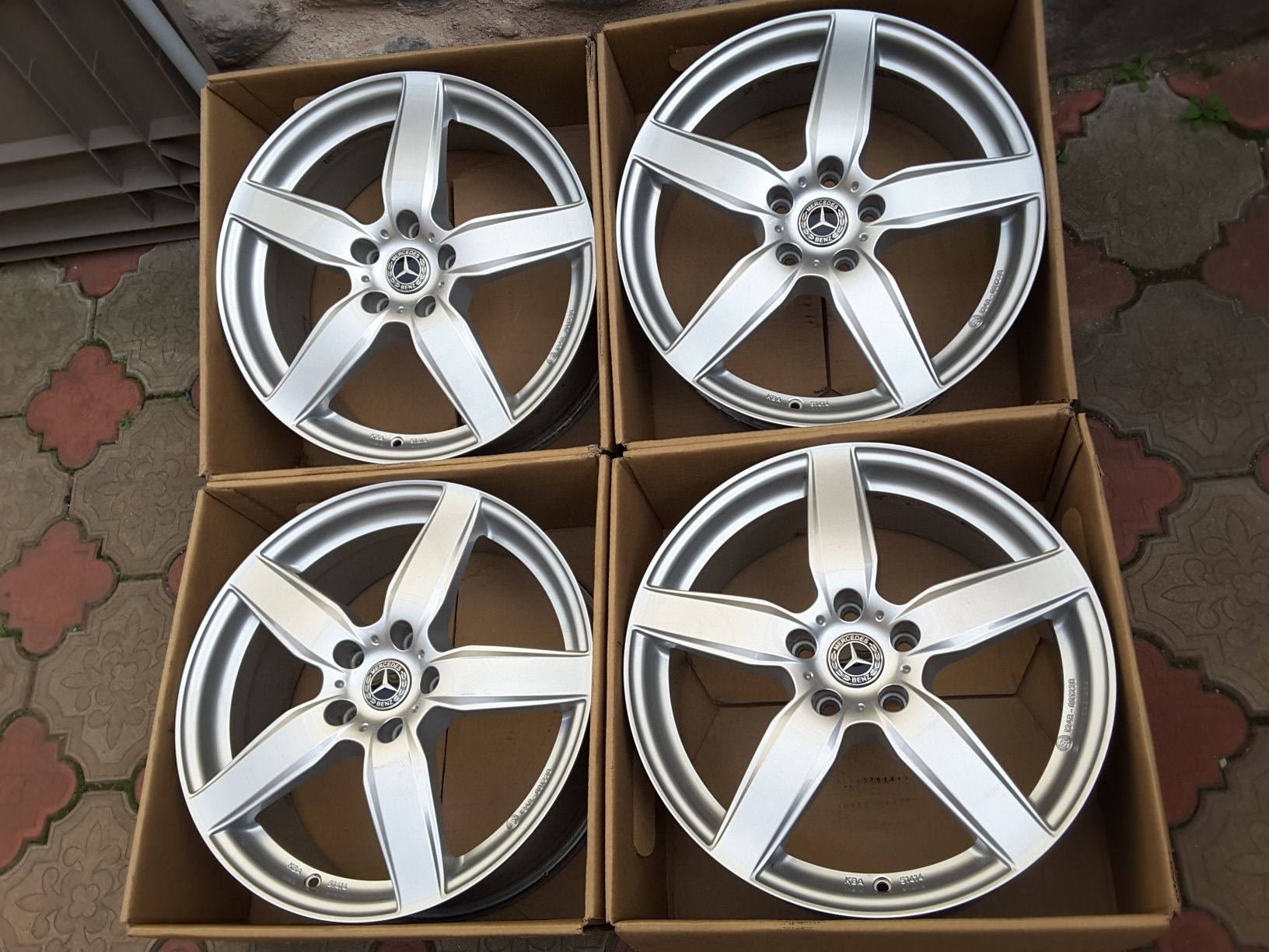 jante aliaj 18; 5x112; Mercedes A class w177, CLA, Vito V class w447