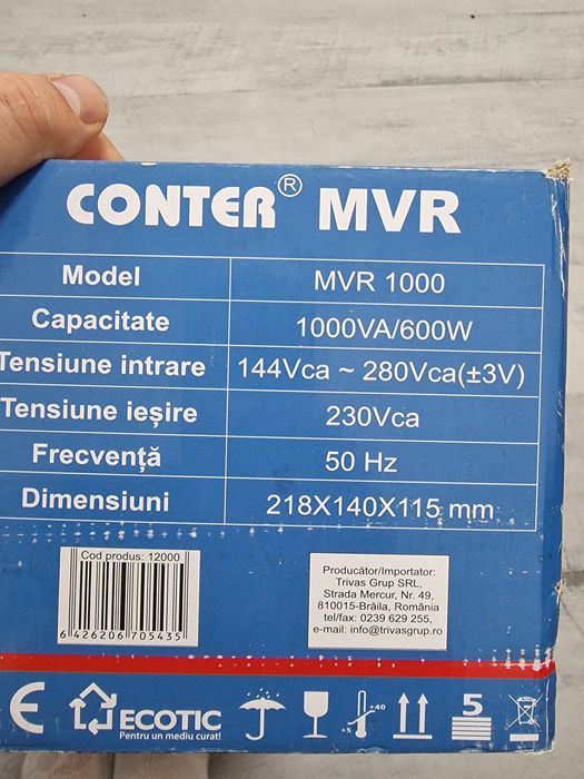 Stabilizator automat de tensiune