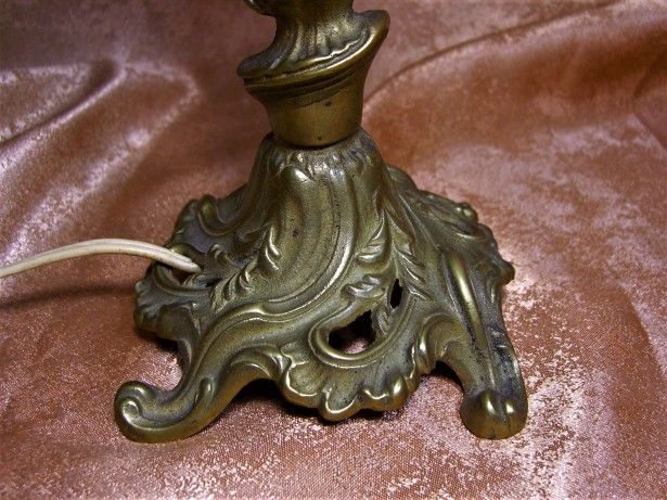 Veioza bronz dore Baroc Victorian, sec 19