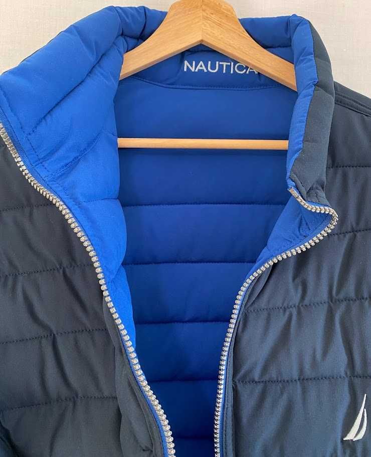 Nautica, двулицево зимно яке – морско синьо/тъмно синьо – внос САЩ