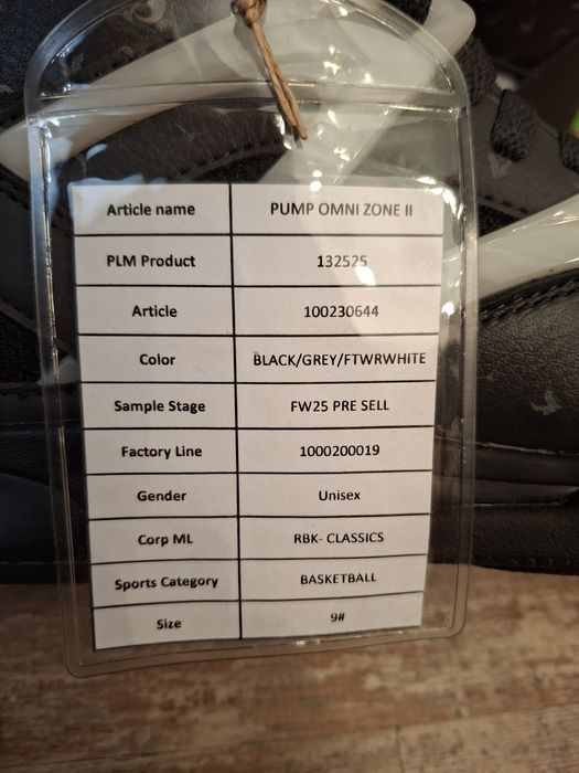 Маратонки Reebok the pump