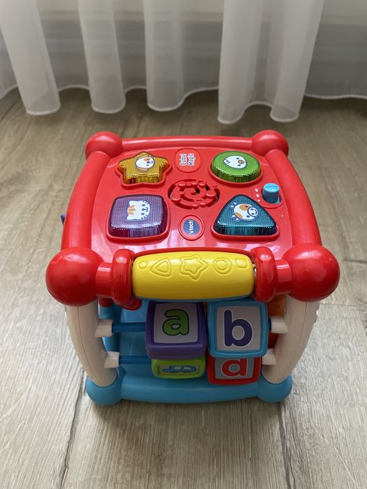 Jucarie Interactiva Bebelusi Vtech Cubul Magic In stare buna