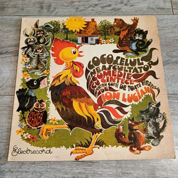 Vand disc vinil Cocoselul Neascultator-comedie Cu Cintece Pentru Copii