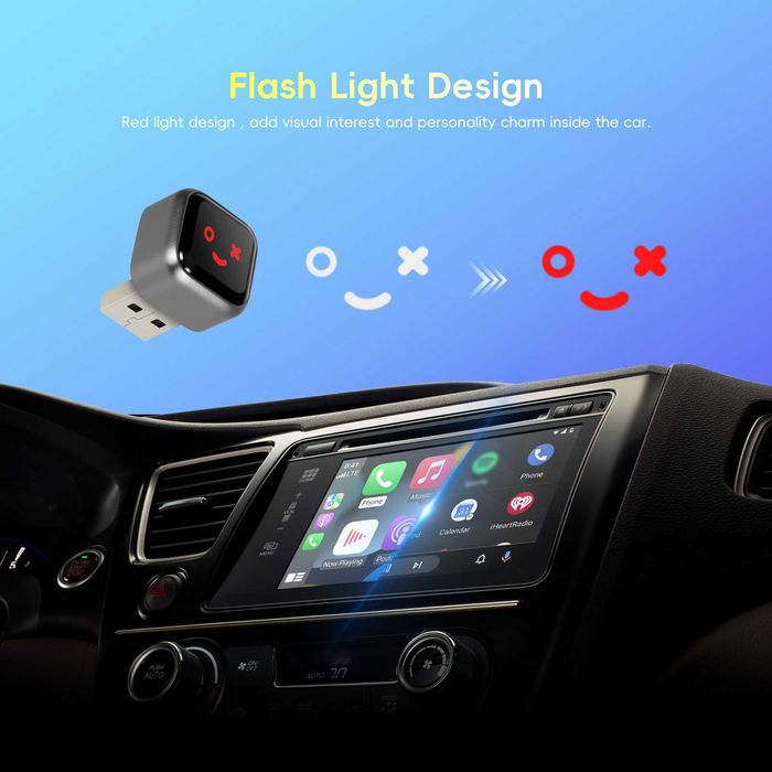 Adaptor Wireless Auto Carplay Sonorix A4390, BT 5.0, Wi-fi 5.8GHZ