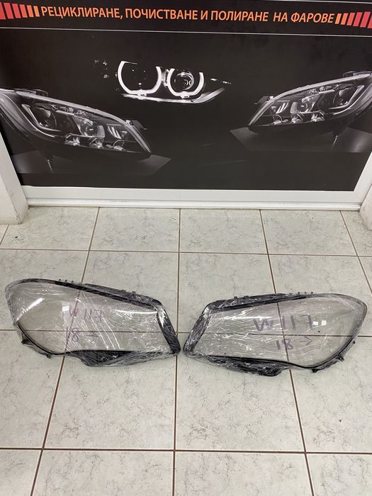 Мерцедес Mercedes W117 Cla 2018-2020 Капаци фар фарове