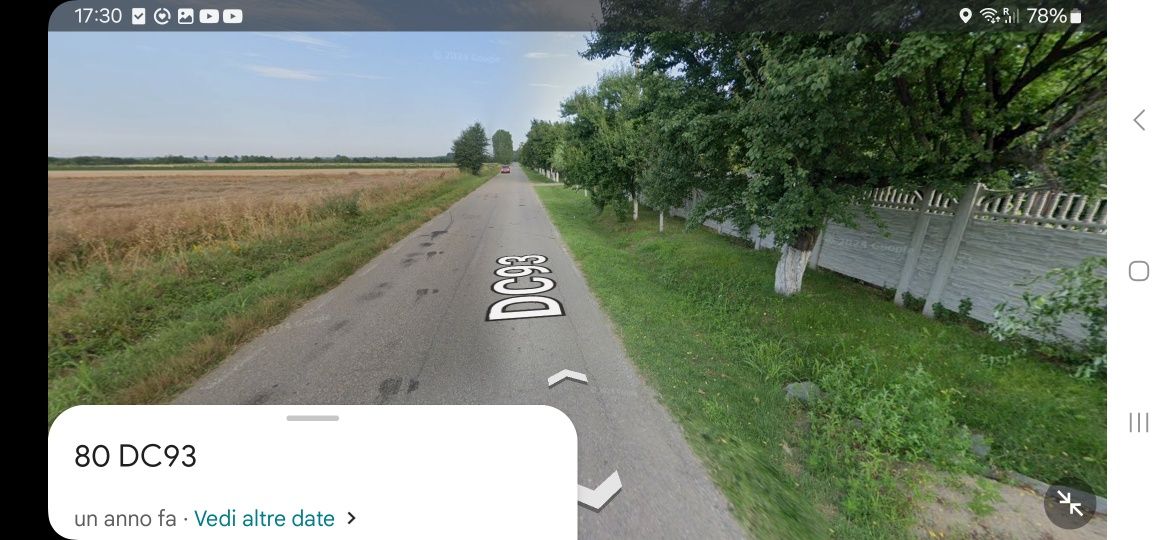 Teren intravilan 4200mp sat Independența com Gherghita Prahova 18€ neg