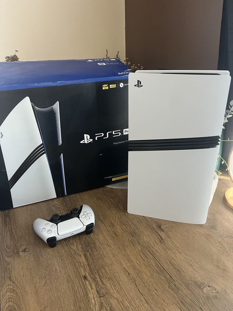 PlayStation 5 Pro 2TB – Ca Nou + Cutie Originală + Controller