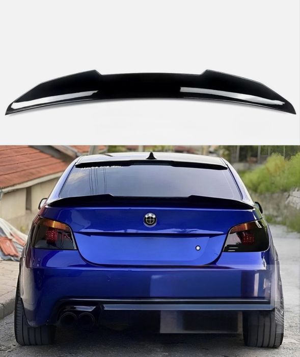 Батман спойлер за багажник BMW E60 стил psm лип добавка