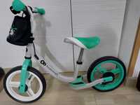 Bicicleta copii kinderkraft Space Green