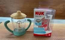 Неразливна Чаша за бебе Жирафчето Софи и NUK