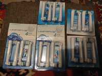 Насадки 4 штуки для зубной щетки электрической Oral B