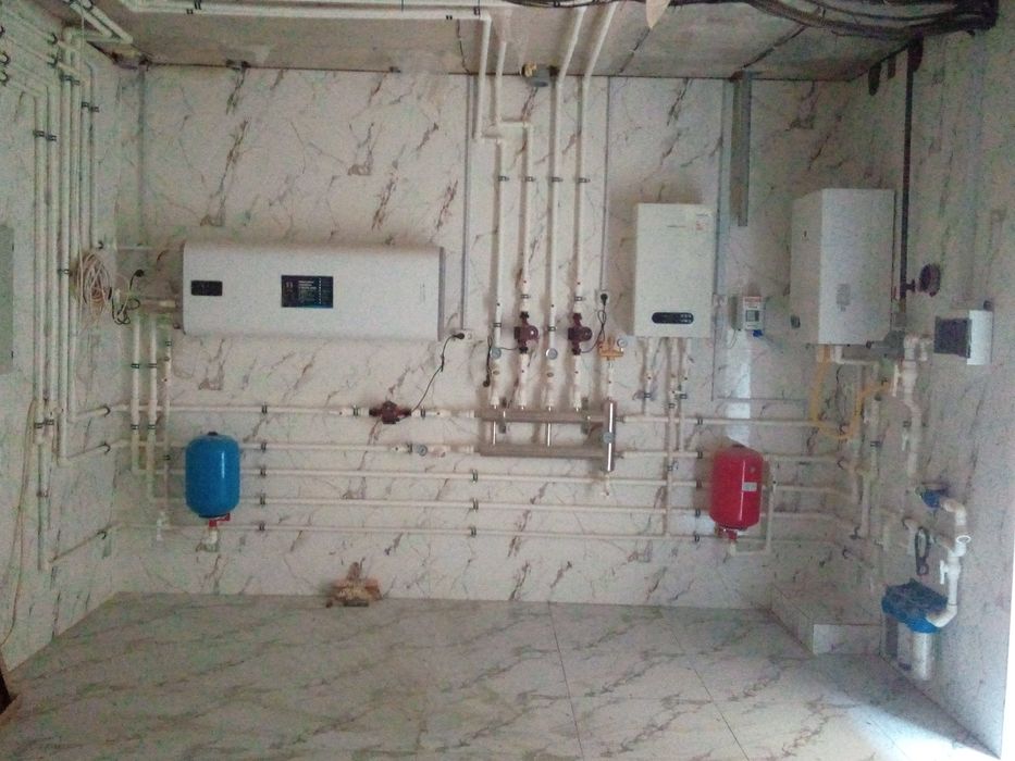 Монтаж систем отопления