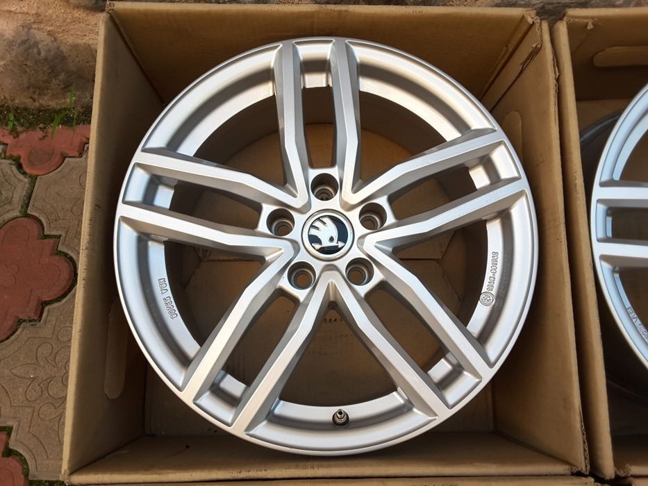jante aliaj 17; 5x112;  Skoda Kodiaq,Karoq, Superb, Octavia Scout