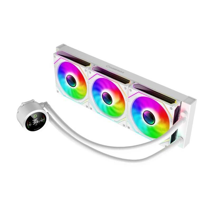 [НОВОЕ] Водяное охлаждение GameMax IceBurg 360 Digital White, 290W TDP