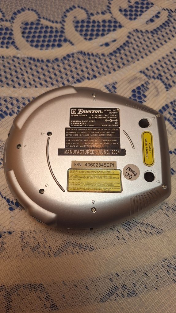 Emerson compact disc