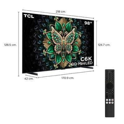 TCL 98/98C6K телевизор по оптимальным ценам, бесплатная доставка.24/7