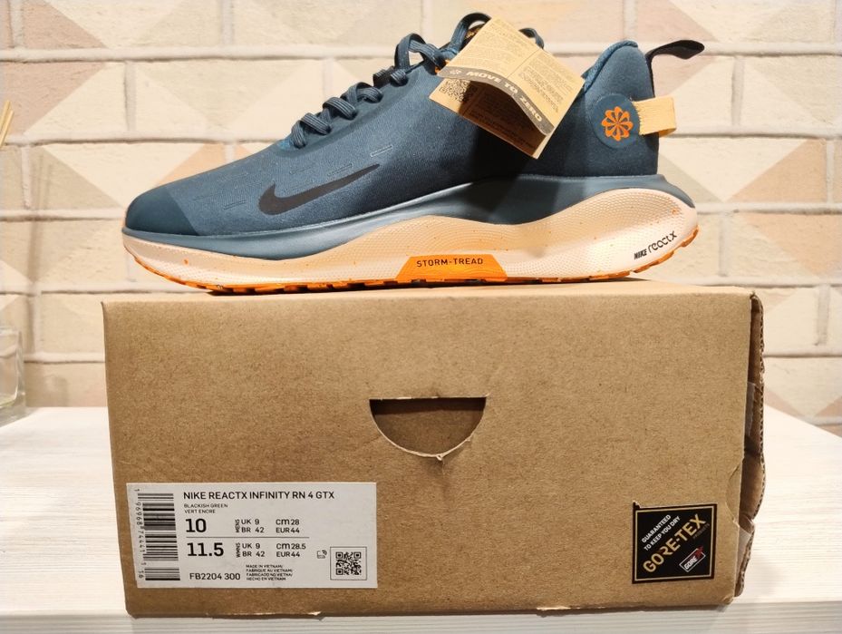 Кроссовки NIKE ReactX Infinity RN4 GTX размер 44(43)