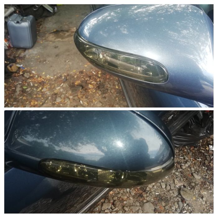 Полиране, пастиране и защита на фарове и стопове