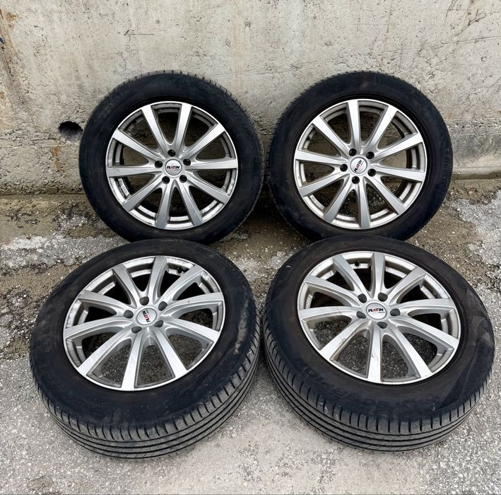 Джанти 18” 5х112 Platin Wheels с летни гуми Pirelli 235/55/18