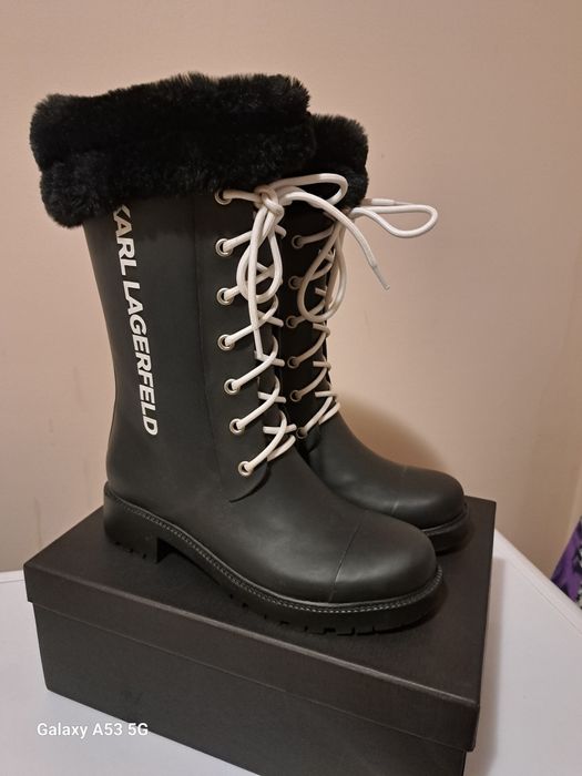 Нови ! Дамски  ботуши Karl Lagerfeld 37 номерd