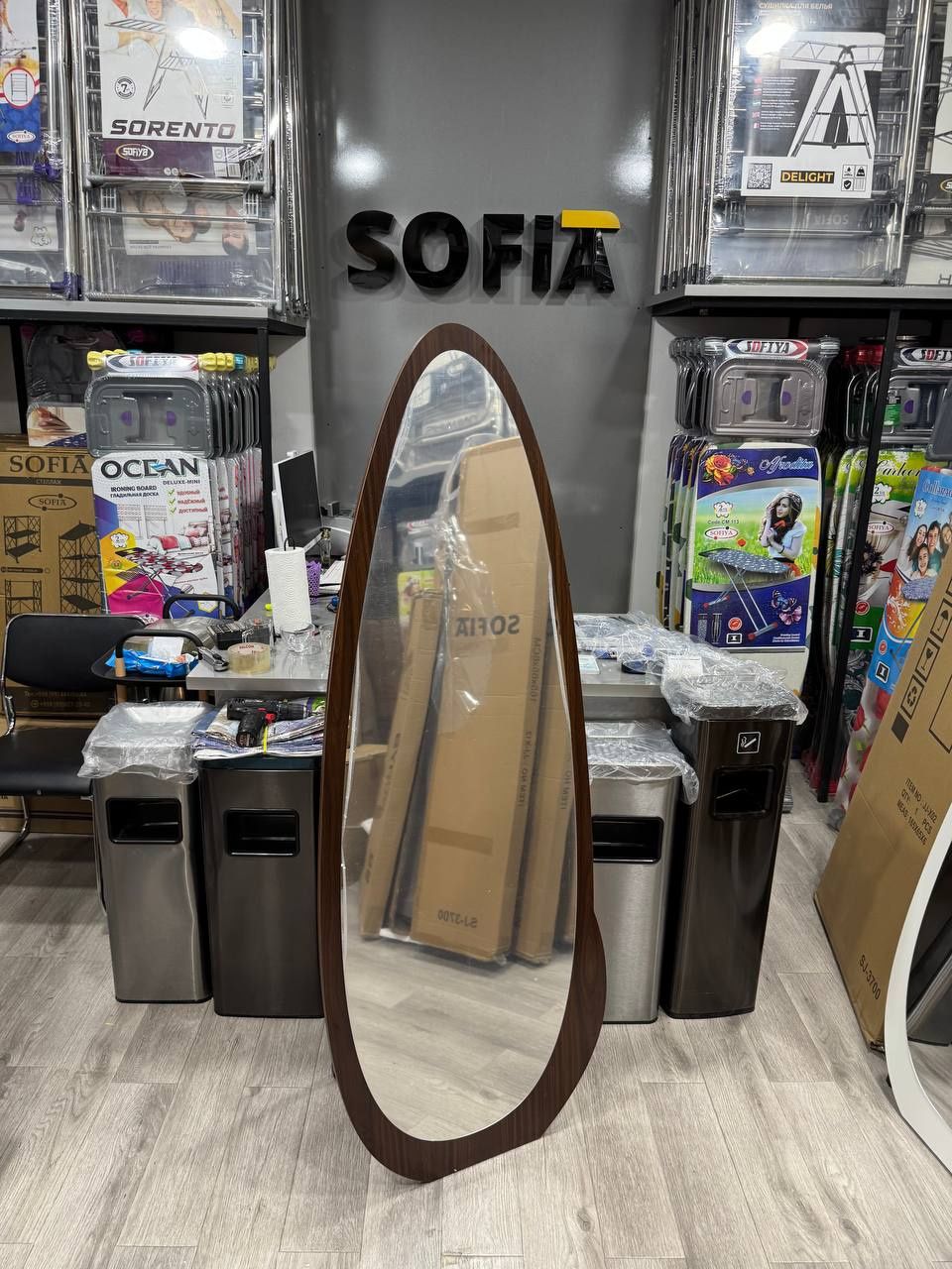 Напольное зеркало Sofia 160x60 – премиум дизайн