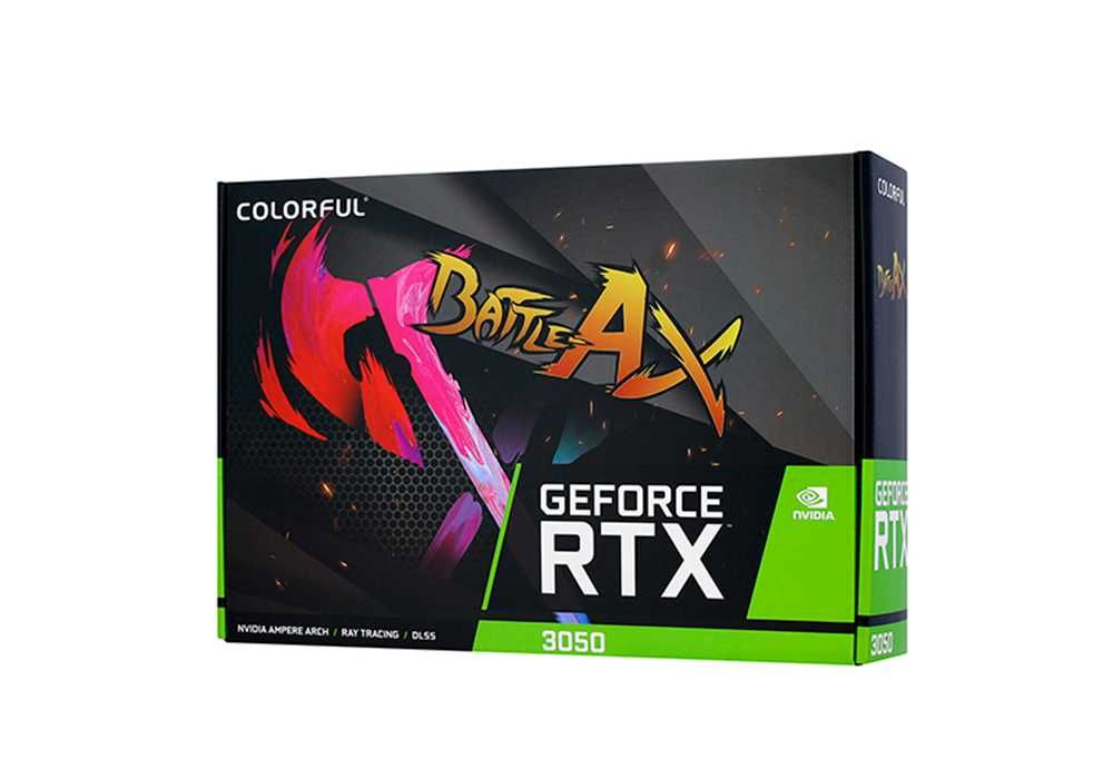 Видеокарта 8Gb Colorful NVIDIA GeForce RTX3050  Питание 6 pin