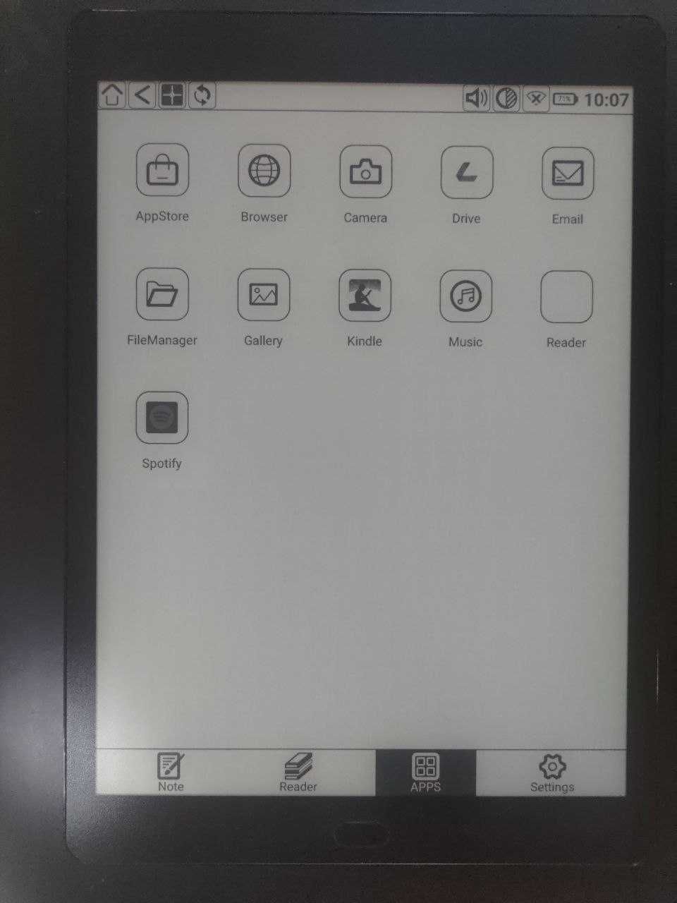 Tableta eReader Kloud Note E-Ink 10,3"