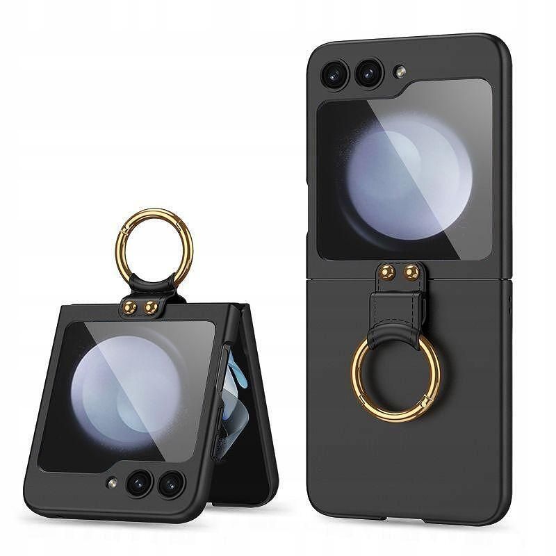 Кейс tech protect icon ring за galaxy z flip 5 black