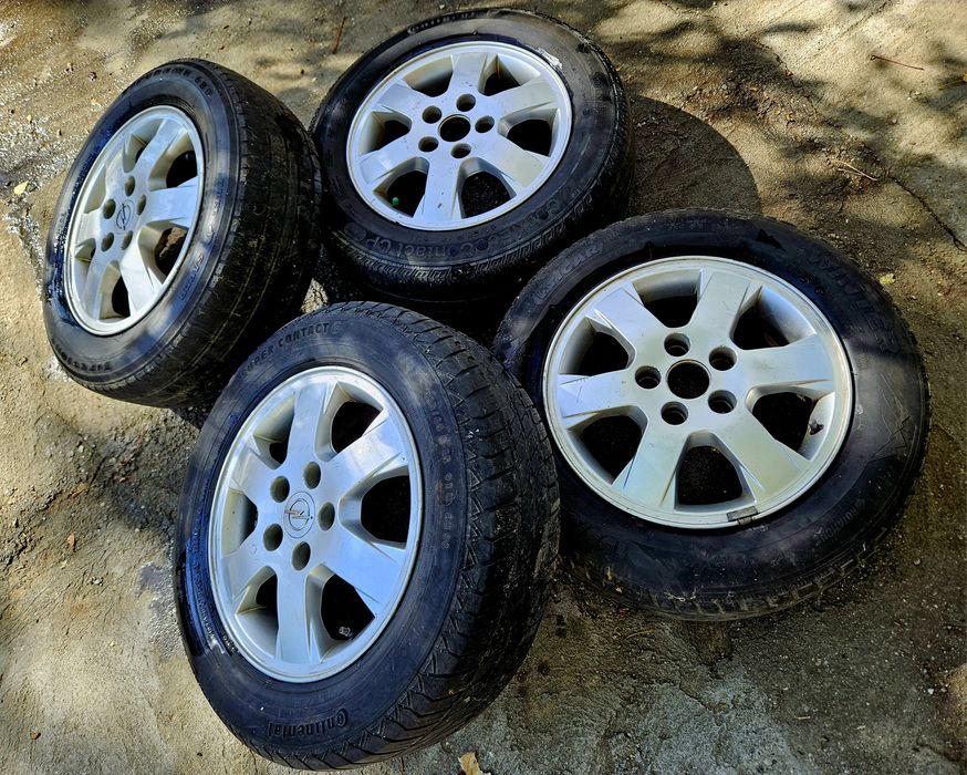 Set jante opel cu cauciucuri