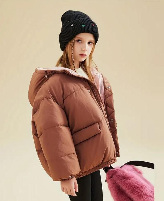 Куртка теплая на девочку 4-5 лет