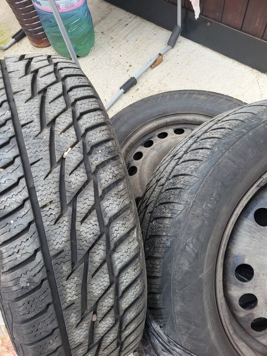 Roti/Jante tabla Opel R15, 5x110 cauciucuri iarna 195/65R15