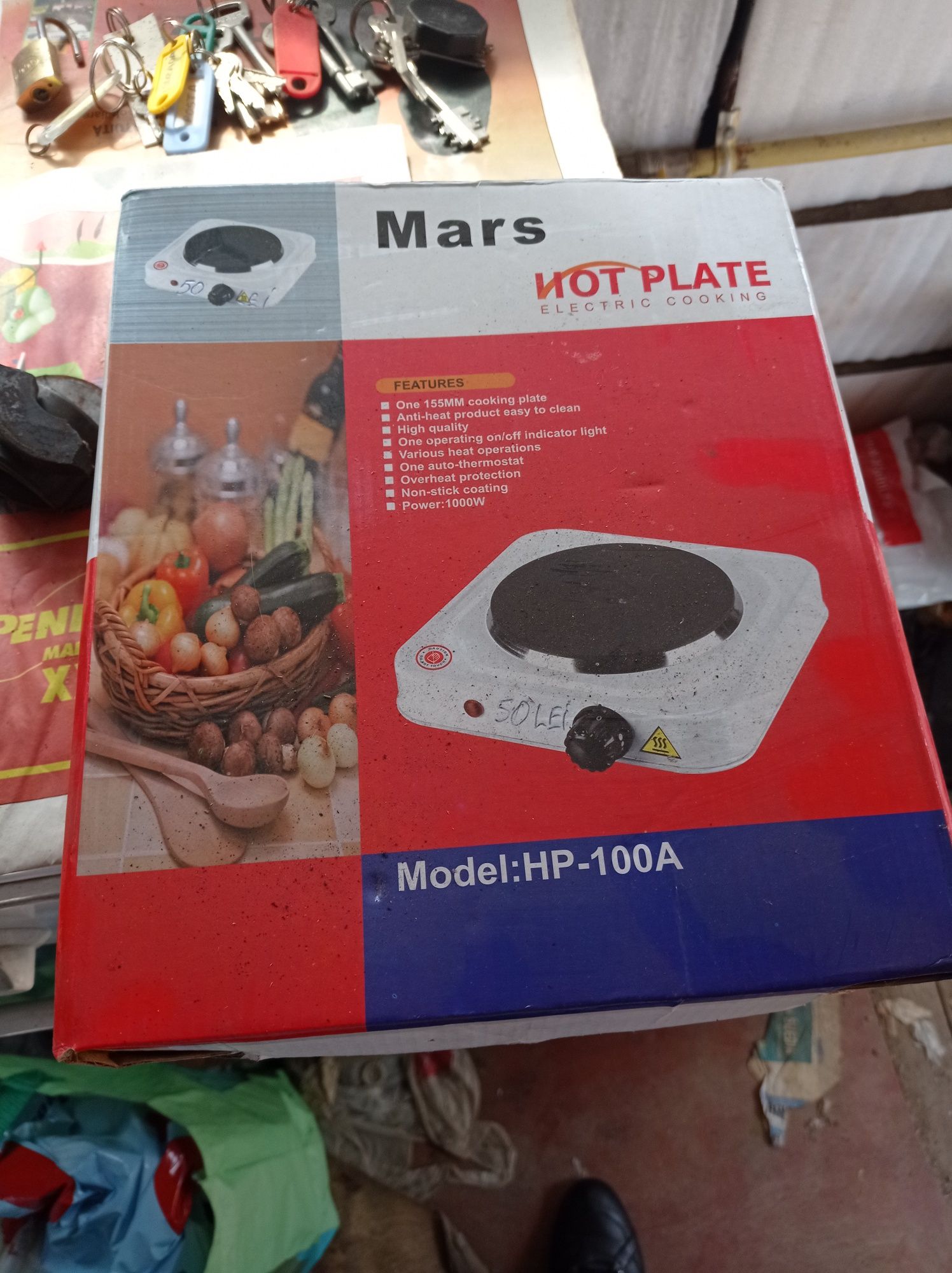 Plita electrica Hot Plate Mars Hp-100A 1000w