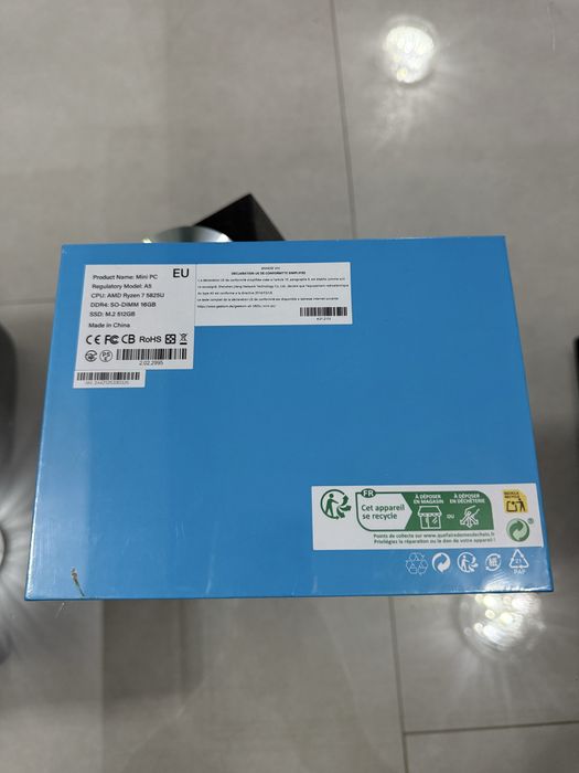 Mini PC Geekom A5 AMD Ryzen 7 / 16GB RAM / 512Gb • NOU / SIGILAT •