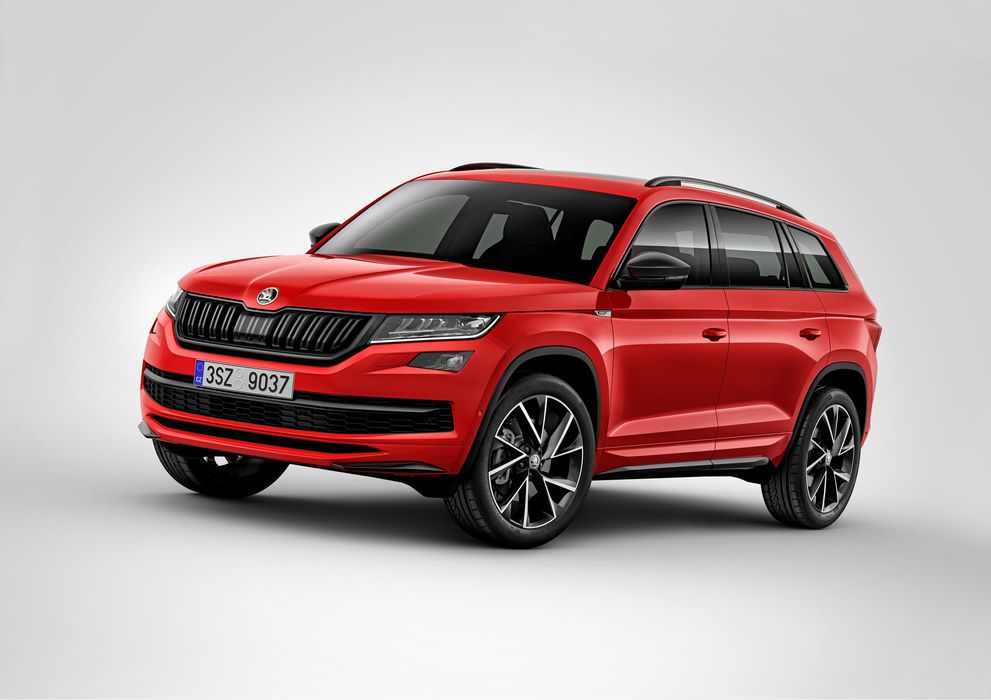 Задняя правая дверь Skoda Kodiaq