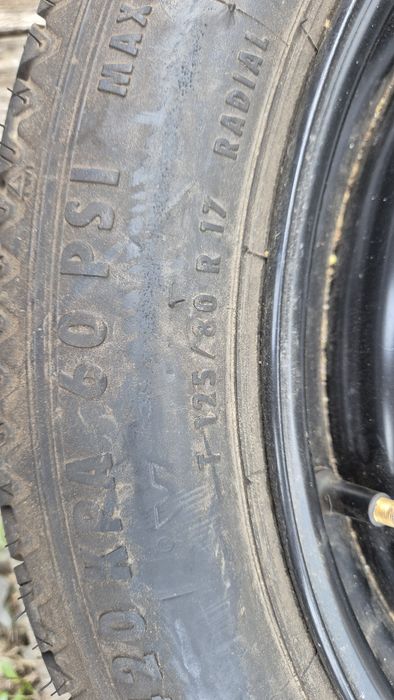 Резервна гума /ПАТЕРИЦА/ Волво 5/108 Volvo V70,S60,S80 5x108