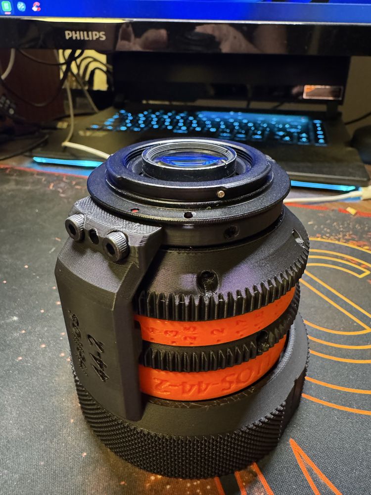 Vand carcasa printata 3d pentru obiectivul Helios 58 mm f2 (44-2)