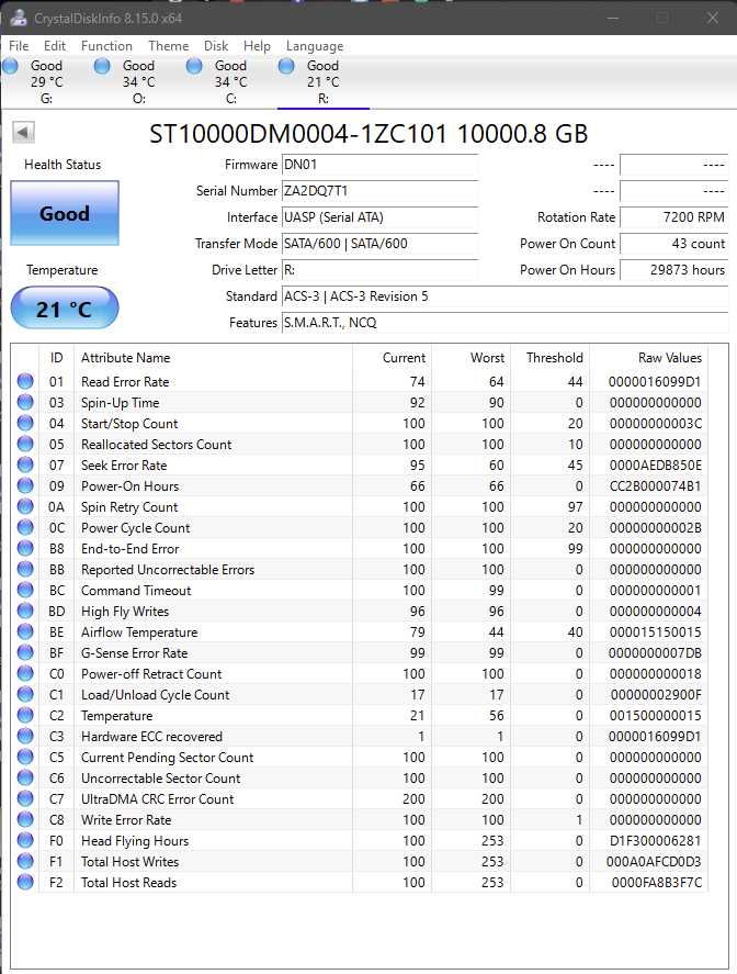 External HDD 10TB Seagate USB 3.0 външен хард диск 10ТБ