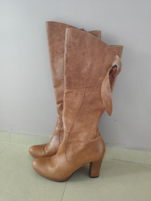 Ботуши от естествена кожа