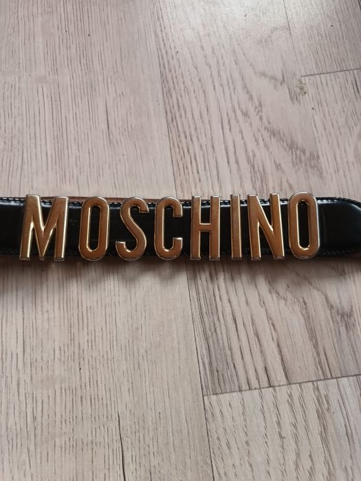 Curea Moschino originală,piele