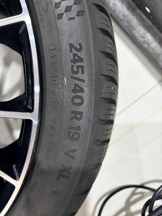 Vans set roti iarna pt BMW M3/M4 G80/G81 Continental TS870 245/45R19