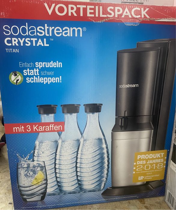 Машина за газирана вода/сода soda stream